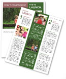 Kids Outdoors Newsletter Template