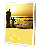 Father With Son Presentation Folder