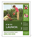Children Plant Tree Poster Template