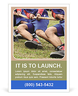 Tug of War Ad Template