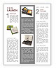 E-learning. Laptop screen as book on white background. 3d Newsletter Template