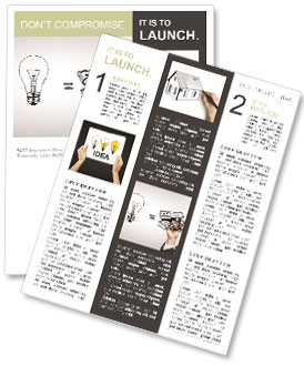 手描きのアイデアは、お金の概念です ニュースレター