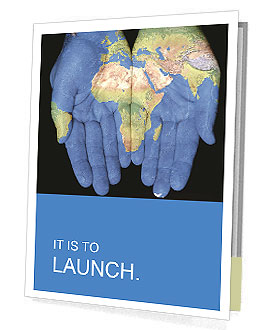 Map On Hands Presentation Folder