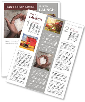 Rice Newsletter Template