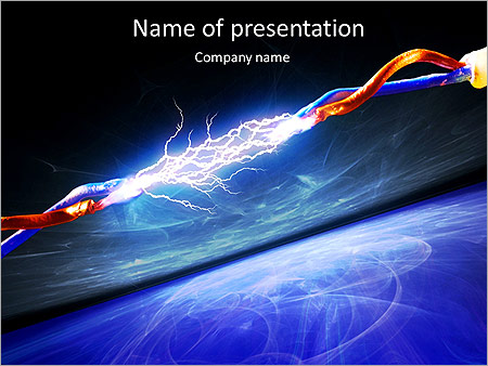 Wire Connection Animated PowerPoint Template