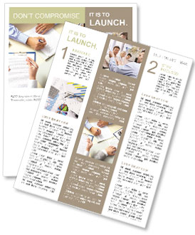 Office Work Newsletter Template