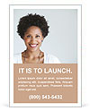 Womanâ€™s Profile Photo Ad Template