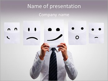Different Emotions PowerPoint Template