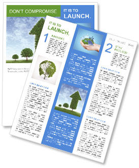 Eco Diagram Newsletter Template