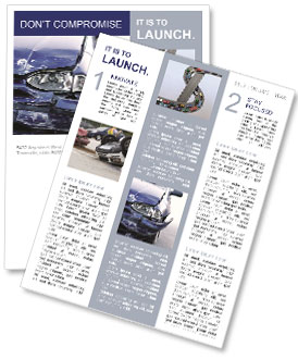 Broken Car Newsletter Template