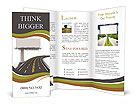 The road and the big board Brochure Template
