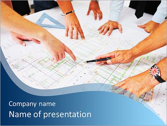 Architecht计划 PowerPoint演示模板