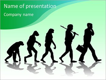 Evolution Process PowerPoint Template