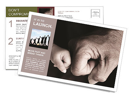 Generation Gap Postcard Template