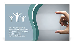 Virtual Card Business Card Template