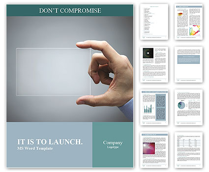 Virtual Card Word Template