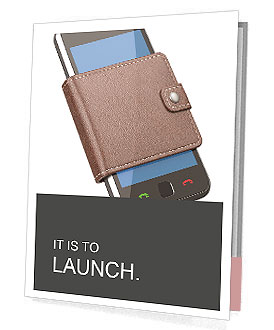 Mobile Phone In Purse Presentation Folder