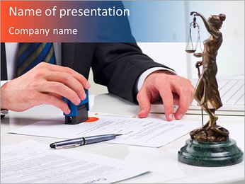 Legal PowerPoint Template