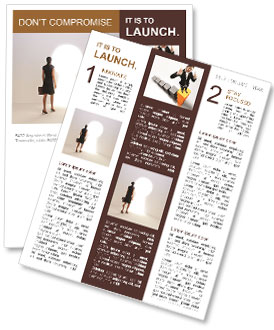 Way To Success Newsletter Template