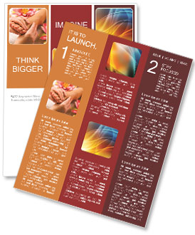 Foot Massage Newsletter Template