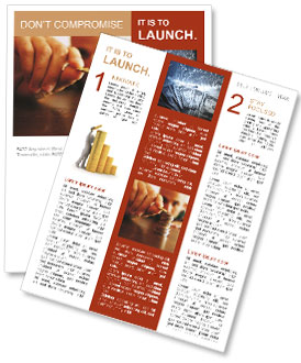 Man With Coins Newsletter Template