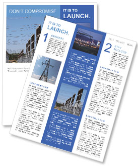 High Voltage Gas Filled Cutouts In A Line Newsletter Template