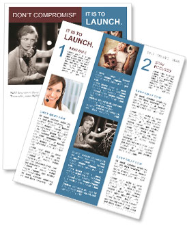 Telephone Operator Job For Young Women Newsletter Template