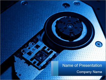 Optical Drive For Laptop: A Guide To Notebook Dvd-Roms PowerPoint Template