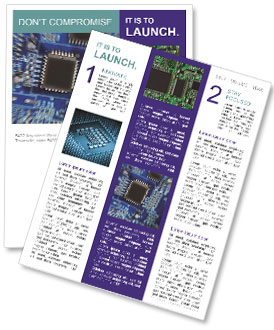 Essential Electronics Components For Your Projects Newsletter Template