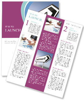 Job Promotion Concept Illustrated By Directional Arrow Sign Post On Blurred Background Newsletter Template