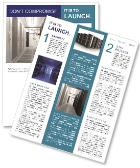 Optimal Cooling Solutions For Small Computer Server Rooms With Racks Newsletter Template