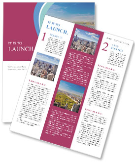 Central Park New York: An Amazing View Newsletter Template