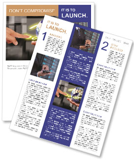 Nasa-Furnished Image: Programmer Controlling Digital World In Data Center Room Newsletter Template