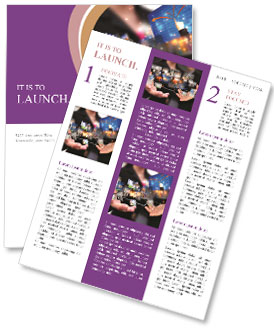 How Business Professionals Can Utilize Social Media For Success Newsletter Template