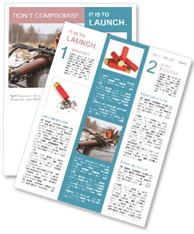 Top Hunting Rifles For A Successful Game Hunt Newsletter Template