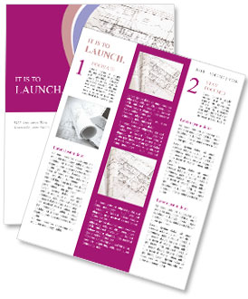 Architectural Rolls And Plans: Creating Detailed Newsletter Template