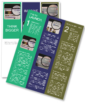 Yahoo Homepage Displayed On Screen Through Magnifying Glass In Lisbon, January 14, 2014 Newsletter Template