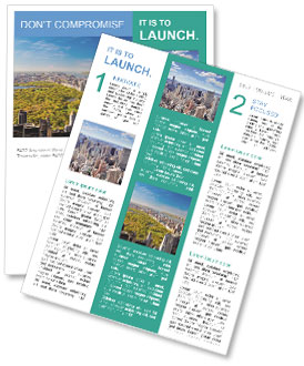 Central Park New York: An Amazing View Newsletter Template