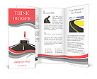 Draw the road Brochure Template