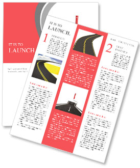 Draw the road Newsletter Template