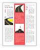 Draw the road Newsletter Template