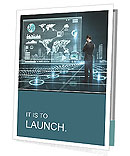 Business man of the future Presentation Folder