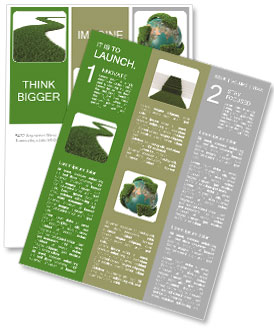 Green path Newsletter Template