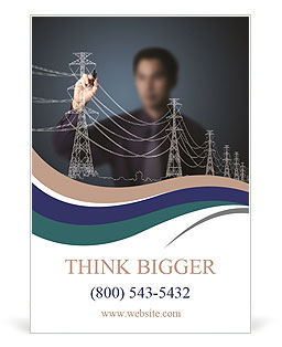 Electricity Ad Template