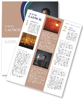 Electricity Newsletter Template