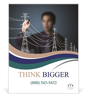 Electricity Poster Template