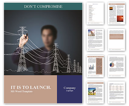 Electricity Word Template