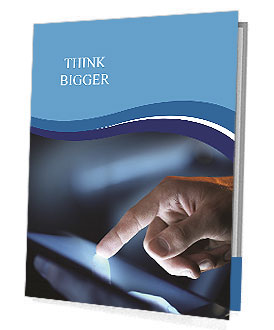 Hand finger Presentation Folder