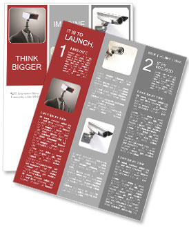 Camera head Newsletter Template