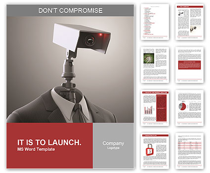 Camera head Word Template